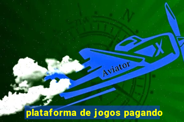 plataforma de jogos pagando