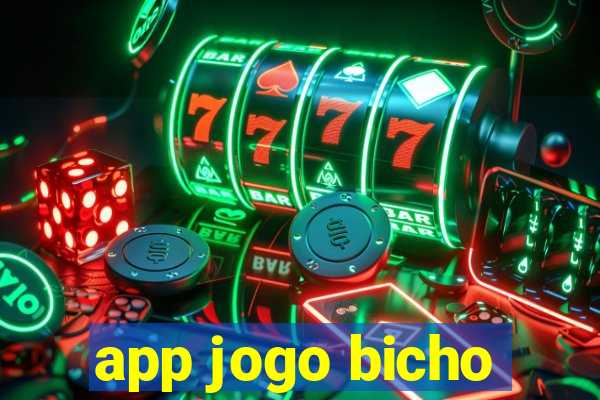 app jogo bicho