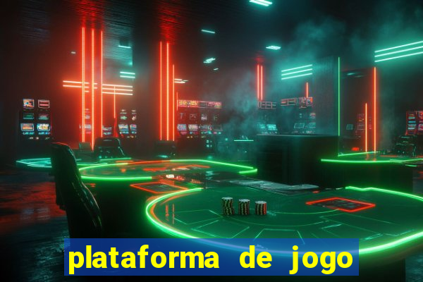 plataforma de jogo de r$ 1