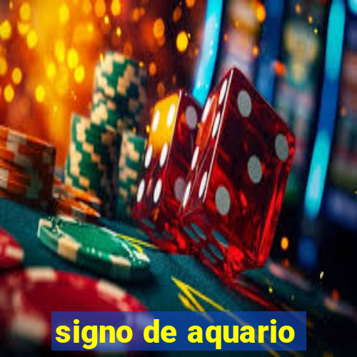 signo de aquario