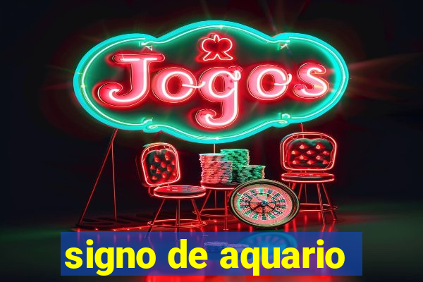 signo de aquario