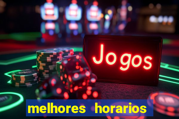 melhores horarios para jogar fortune rabbit