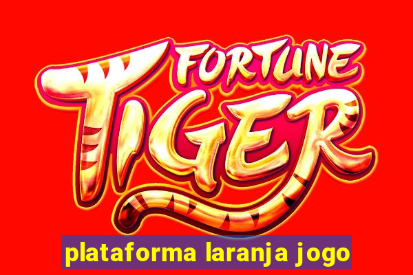 plataforma laranja jogo