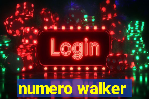 numero walker