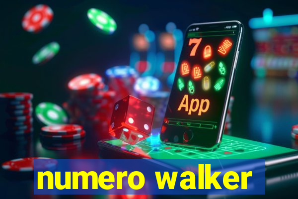 numero walker