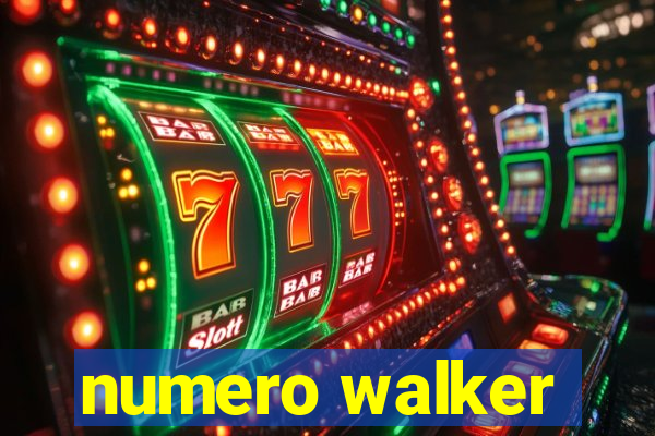 numero walker