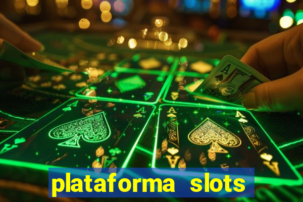 plataforma slots com bonus de cadastro