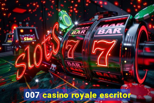 007 casino royale escritor