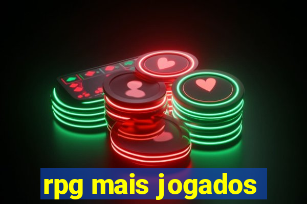 rpg mais jogados