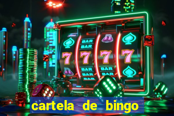 cartela de bingo do alfabeto para imprimir