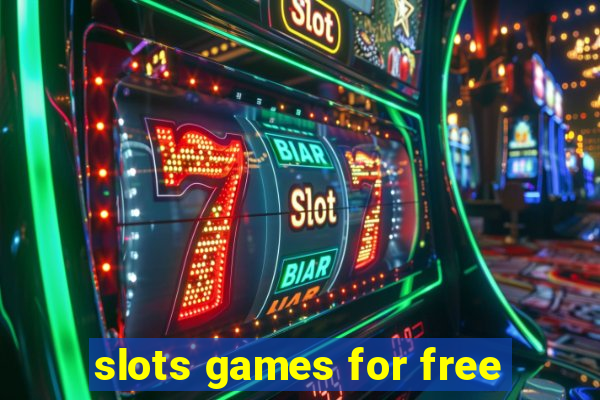 slots games for free