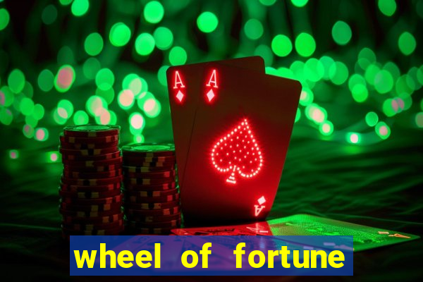 wheel of fortune slots games