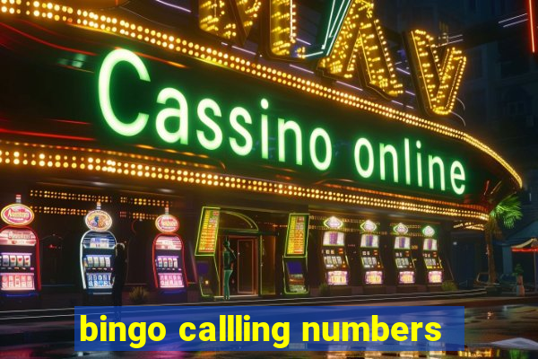 bingo callling numbers