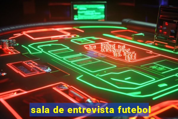 sala de entrevista futebol