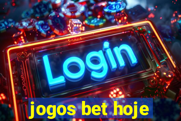 jogos bet hoje