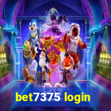 bet7375 login