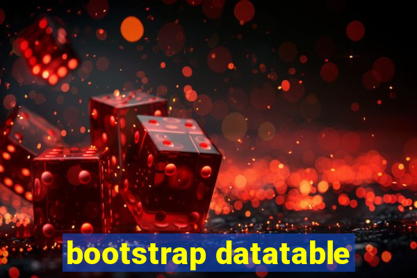 bootstrap datatable