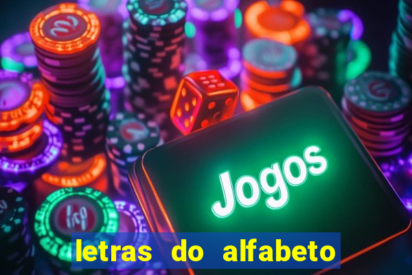 letras do alfabeto personalizadas para imprimir