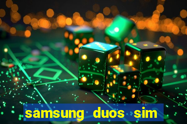 samsung duos sim card slot