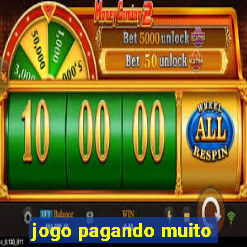 jogo pagando muito