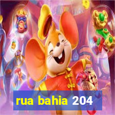 rua bahia 204