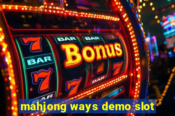 mahjong ways demo slot