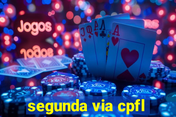 segunda via cpfl