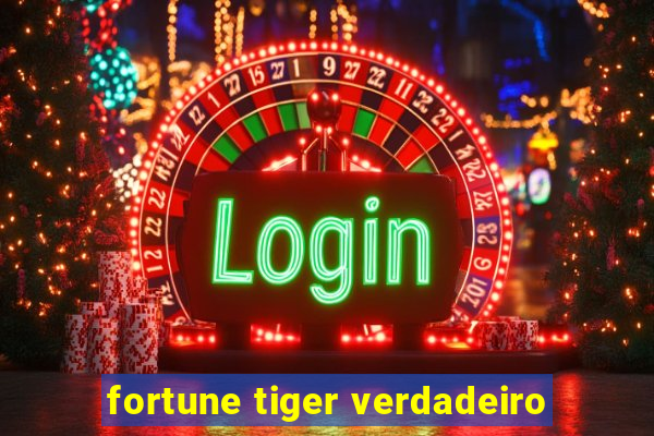 fortune tiger verdadeiro