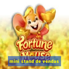 mini stand de vendas