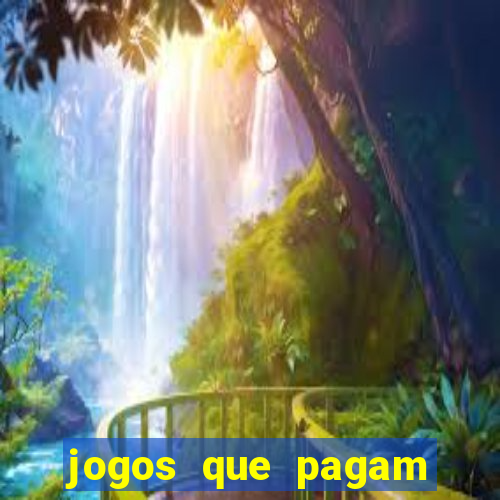 jogos que pagam pelo pagsmile