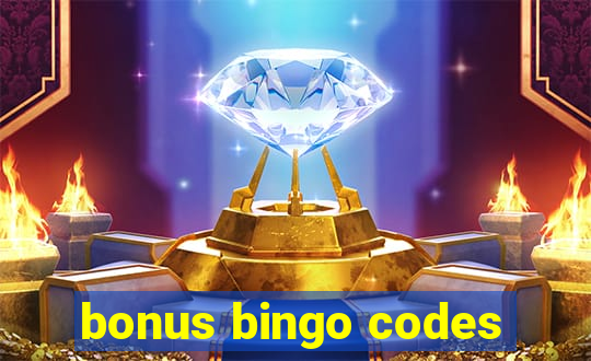 bonus bingo codes