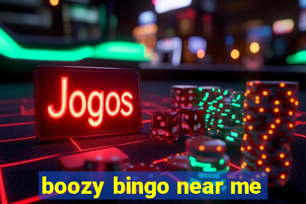 boozy bingo near me