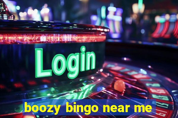 boozy bingo near me