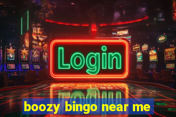 boozy bingo near me