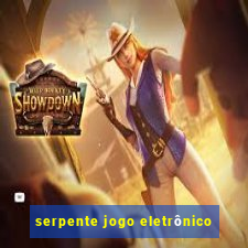 serpente jogo eletrônico