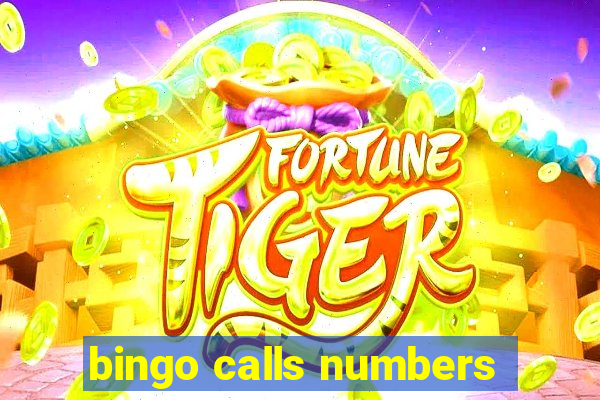 bingo calls numbers