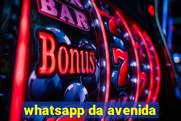 whatsapp da avenida