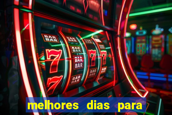 melhores dias para jogar fortune tiger