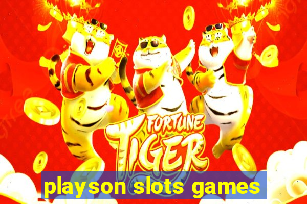 playson slots games