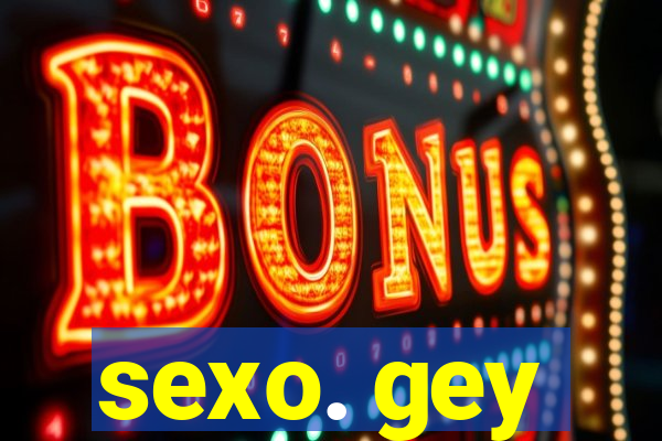 sexo. gey