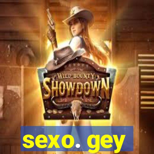 sexo. gey