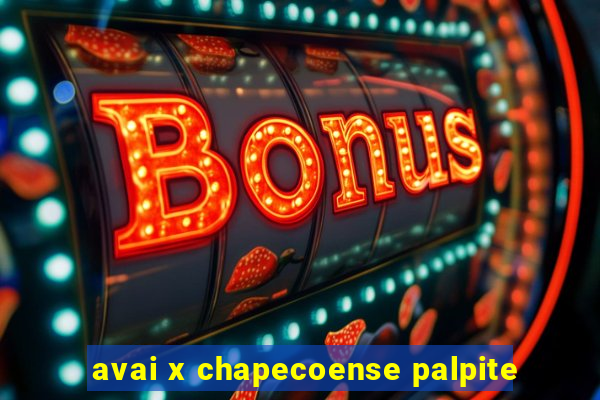 avai x chapecoense palpite