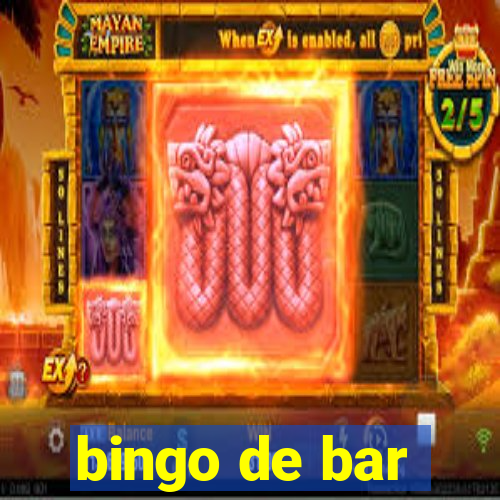 bingo de bar