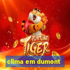 clima em dumont