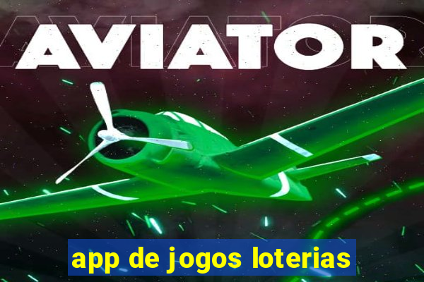 app de jogos loterias