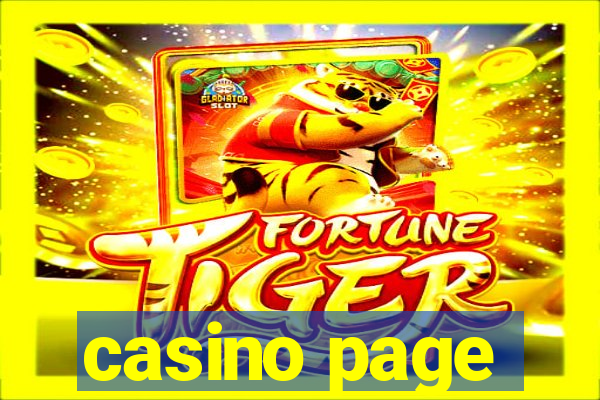 casino page