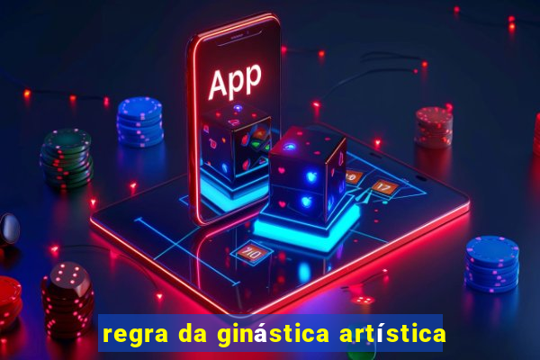 regra da ginástica artística