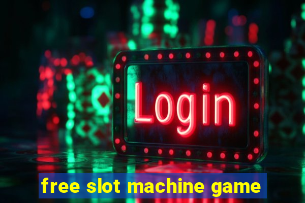 free slot machine game