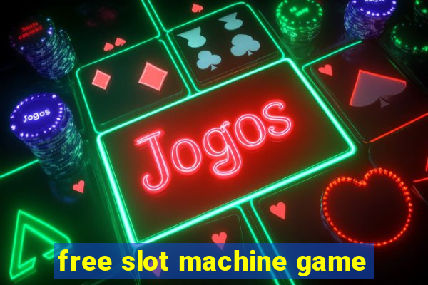 free slot machine game