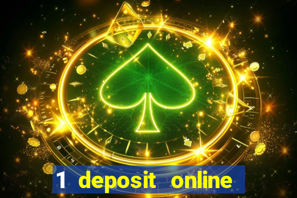 1 deposit online casino nz 2019